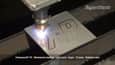 Powermax45 XP mechanized marking – light score using argon on stainless steel