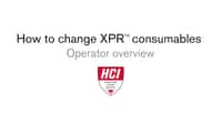 How to change XPR consumables 