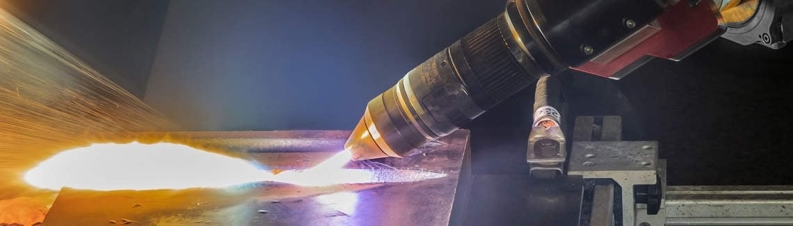 plasma gouging produces cleaner edges, resulting in minimal rework