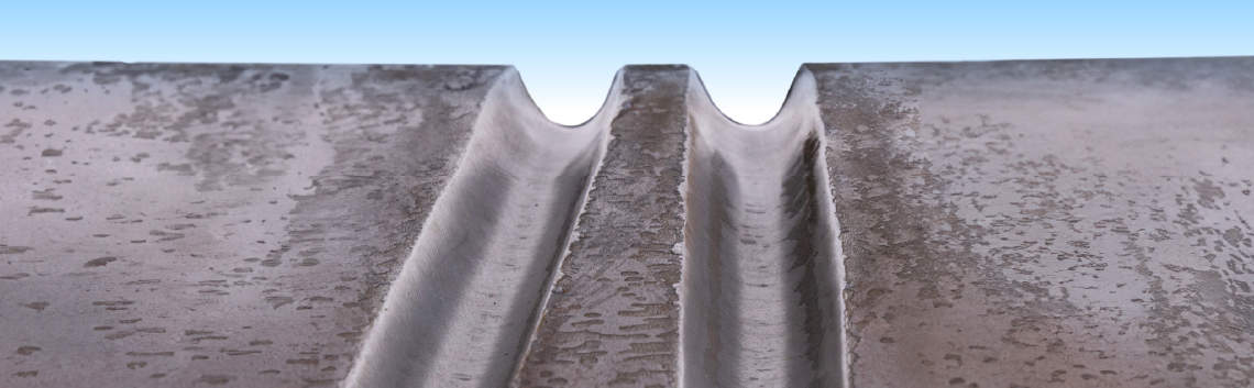 plasma gouging produces cleaner edges, resulting in minimal rework 