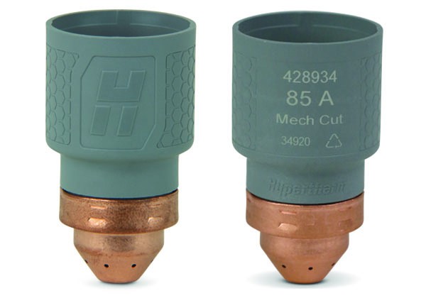 Hypertherm-Einsatz: SmartSYNC oder Adapter 85 A für mechanisiertes Schneiden