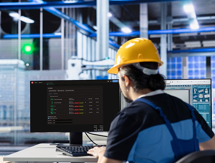 Fabricator using Quote Manager