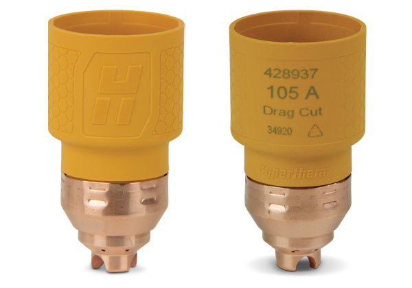 Hypertherm-Einsatz: SmartSYNC oder Adapter 105 A zum Schneiden mit Oberflächenkontakt