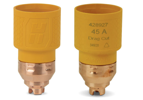 Hypertherm-Einsatz: SmartSYNC oder Adapter 45 A zum Schneiden mit Oberflächenkontakt