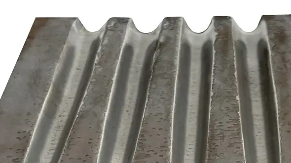 plasma gouging produces cleaner edges