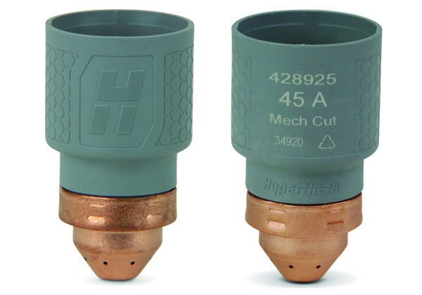 Hypertherm-Einsatz: SmartSYNC oder Adapter 45 A für mechanisiertes Schneiden