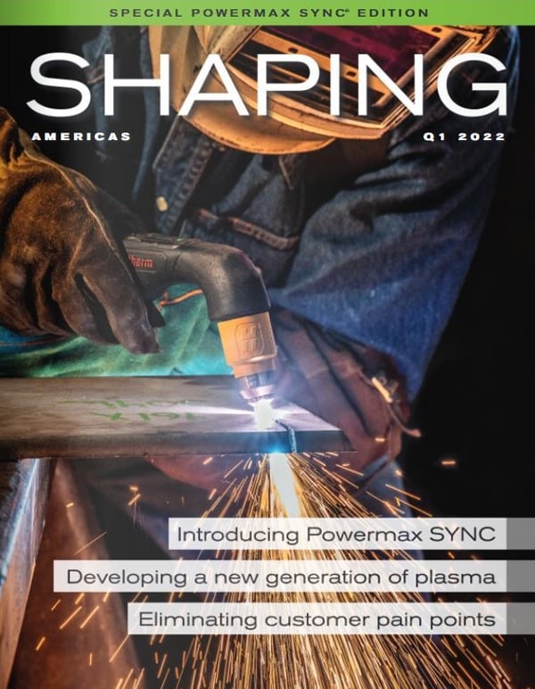 SHAPING Americas magazine cover