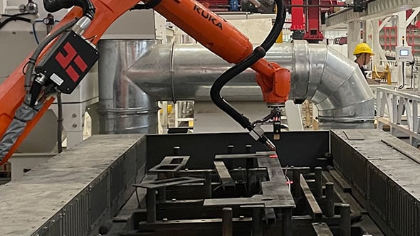 プラズマシステムによる開先加工と溶接準備