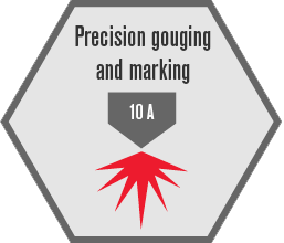 Precision gouging and marking