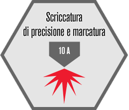 Scriccatura e marcatura di precisione