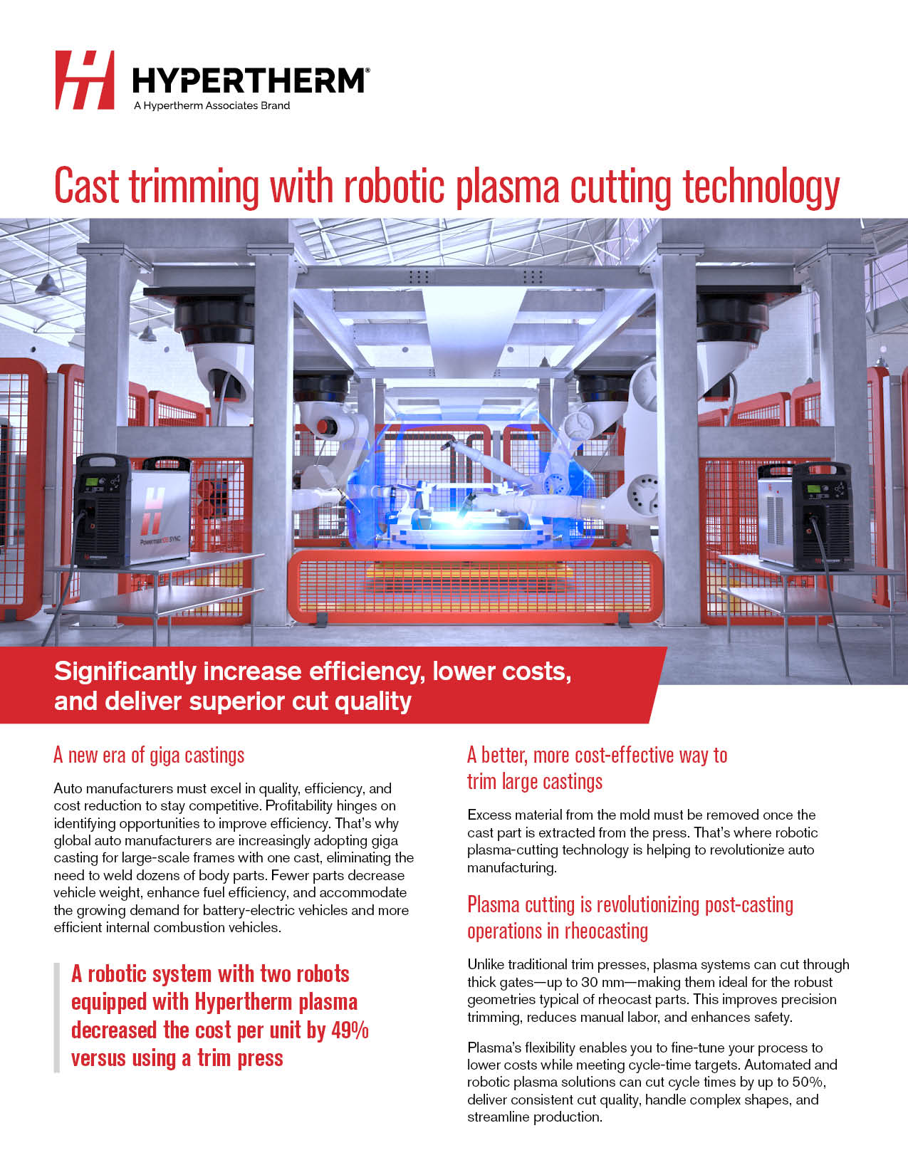 Image of Cast Trimming brochure
