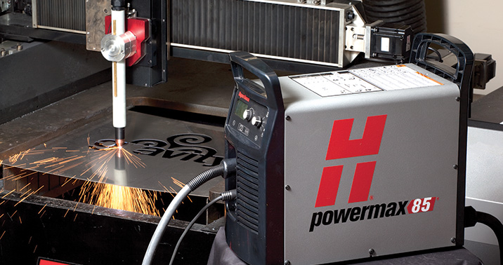 Sistema de corte plasma a ar comprimido Hypertherm Powermax85