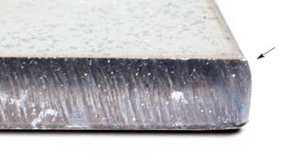 Top edge rounding