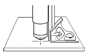 Torch square to workpiece
