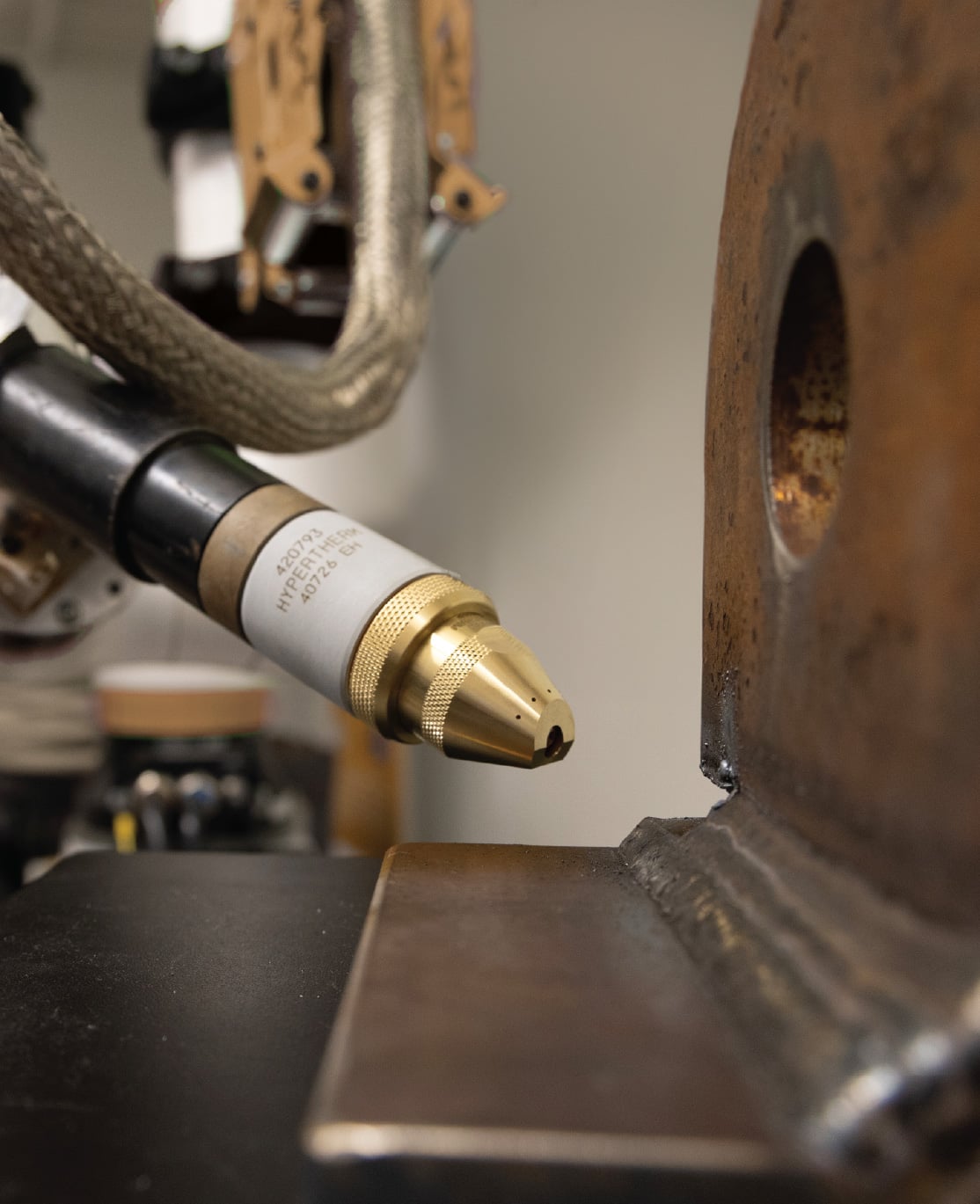 robotic flush cutting