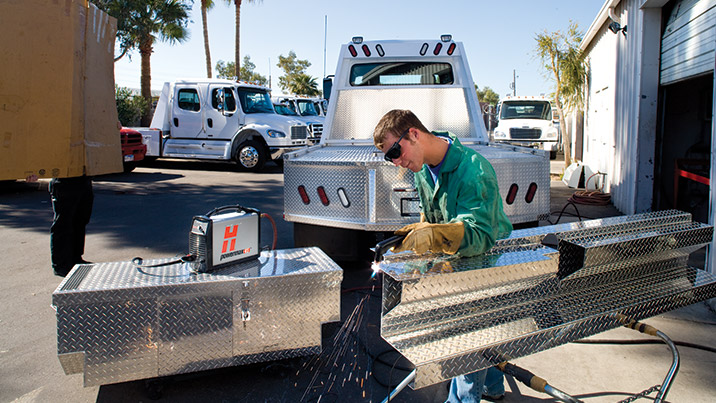 Truck maintenance