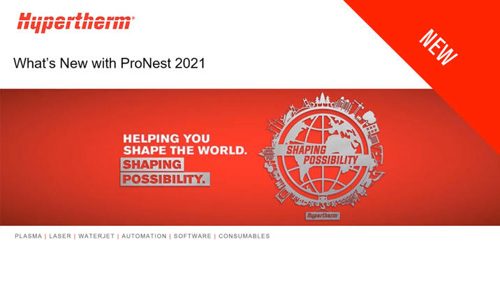 What's new with ProNest 2021