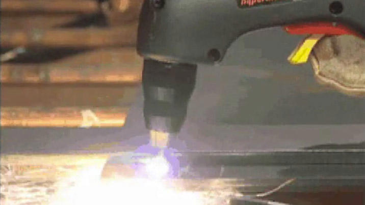Air plasma versatility: bevel, gouge, pierce and more