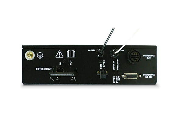 Front of Powermax EtherCAT interface adapter