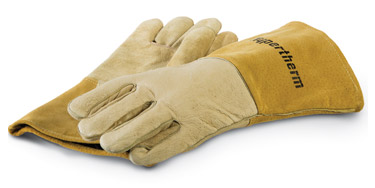 Leather cutting gloves