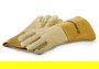 Hypertherm leather cutting gloves are insulated to protect hands during plasma cutting and welding