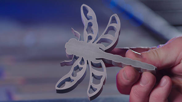 Firefly cut sample using HyPrecision Predictive pump