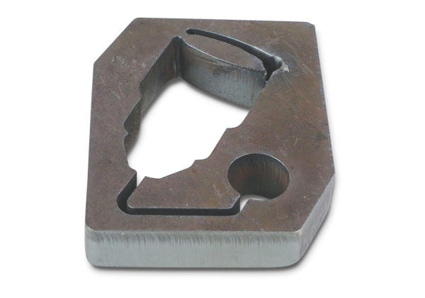 105 A SYNC cut sample - 5/8" mild steel