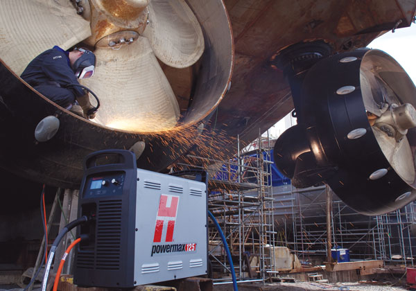 Powermax125 shipbuilding