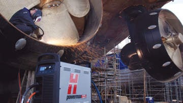 Powermax125 shipbuilding
