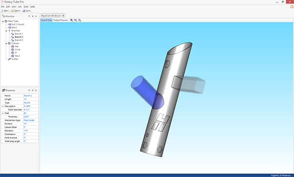 Rotary Tube Pro software