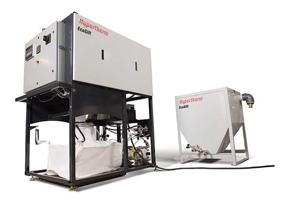 EcoSift waterjet abrasive recycling system