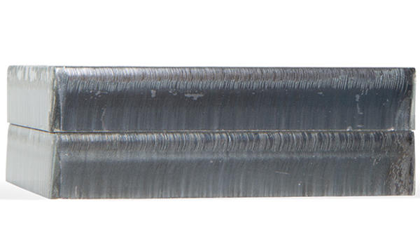XPR300 cut sample - mild steel @170 amps