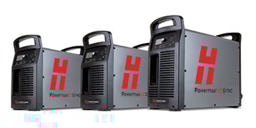 Sistemas Powermax con rango de 65 a 105 A